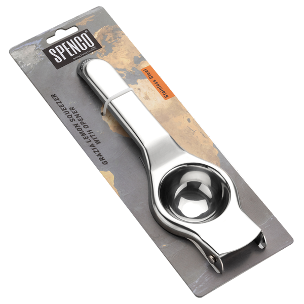 SPENCO GRAZIA LEMON SS SQUEEZER WITH OPENER